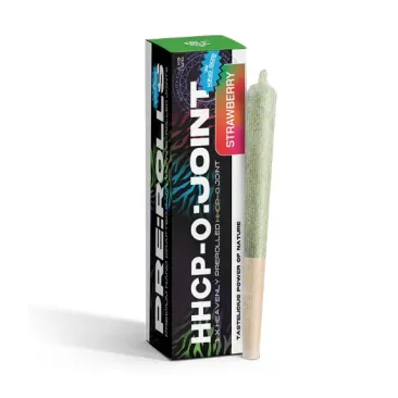 Strawberry, 12% HHCPO Προστριμμένο τσιγάρο, 1.2g