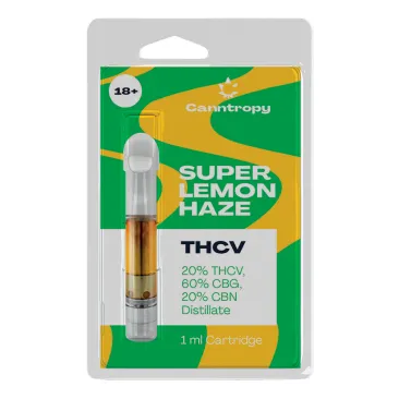 Super Lemon Haze 20% THCV Cartriges, 1ml